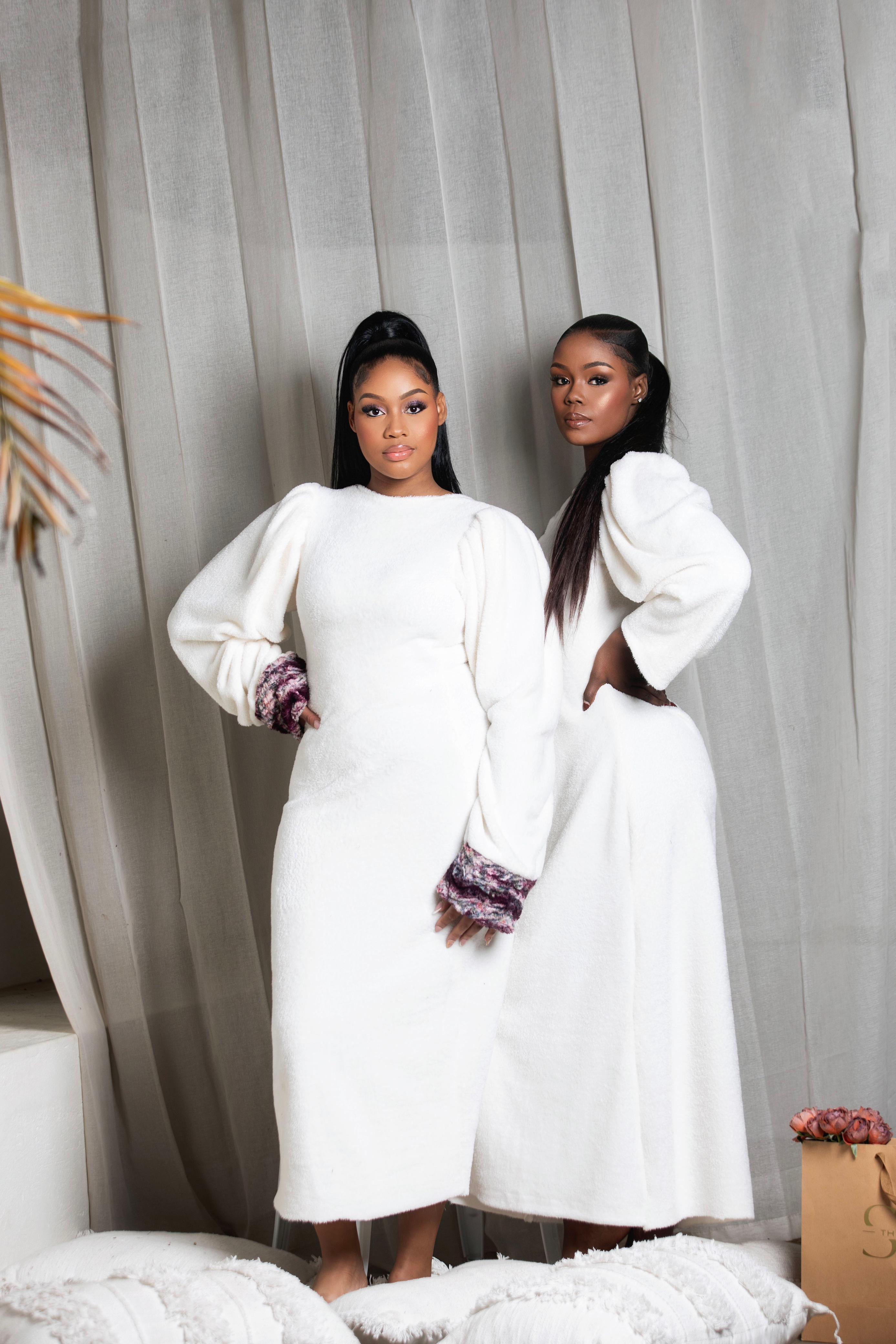 COCOA dress in white